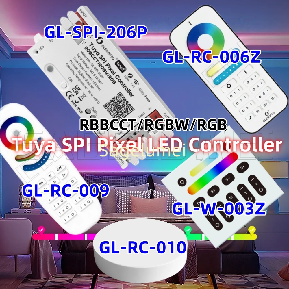 Zigbee Coordinator Stick - Pengontrol Lampu Strip LED Pixel SPI