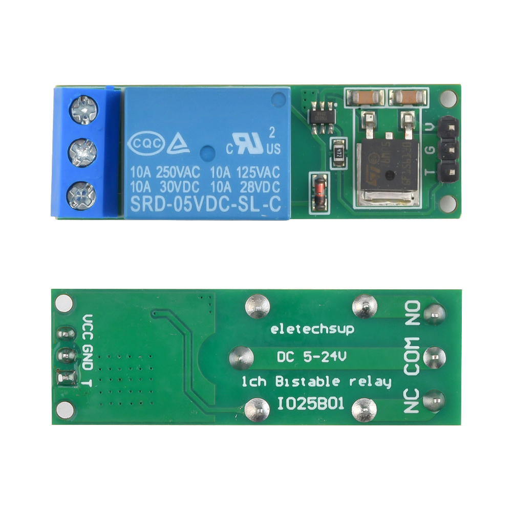 Shelly Relay Module - Modul Relay Flip-Flop DC 6-24V 1