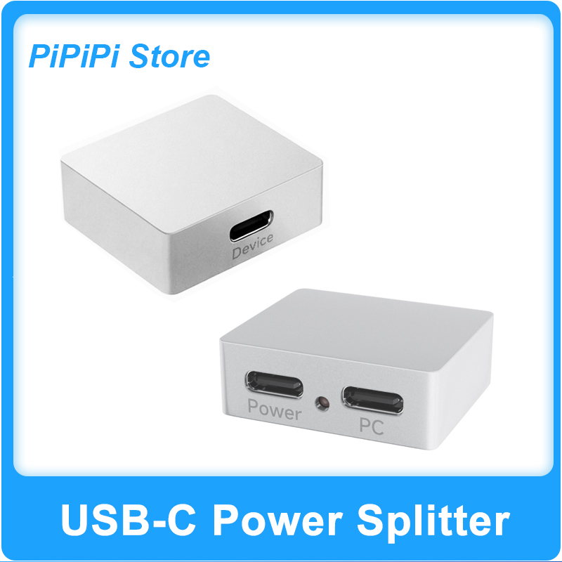 Home Automation Raspberry Pi - Pembagi Data dan Daya USB-C, dengan