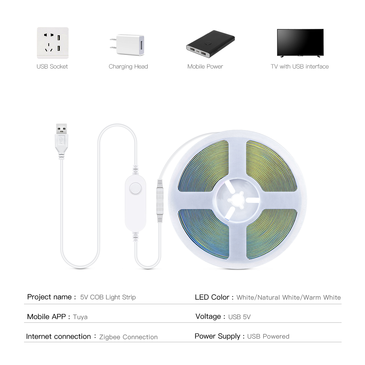 Smart Switch ZigBee COB lampu  - Zigbee Coordinator Stick ulasan dan harga