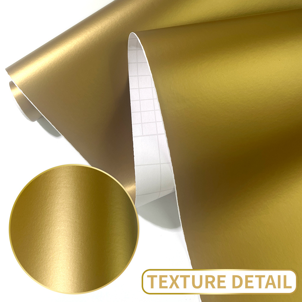 1Roll Stiker Vinyl Matte Gold  - Diy Automation ulasan dan harga