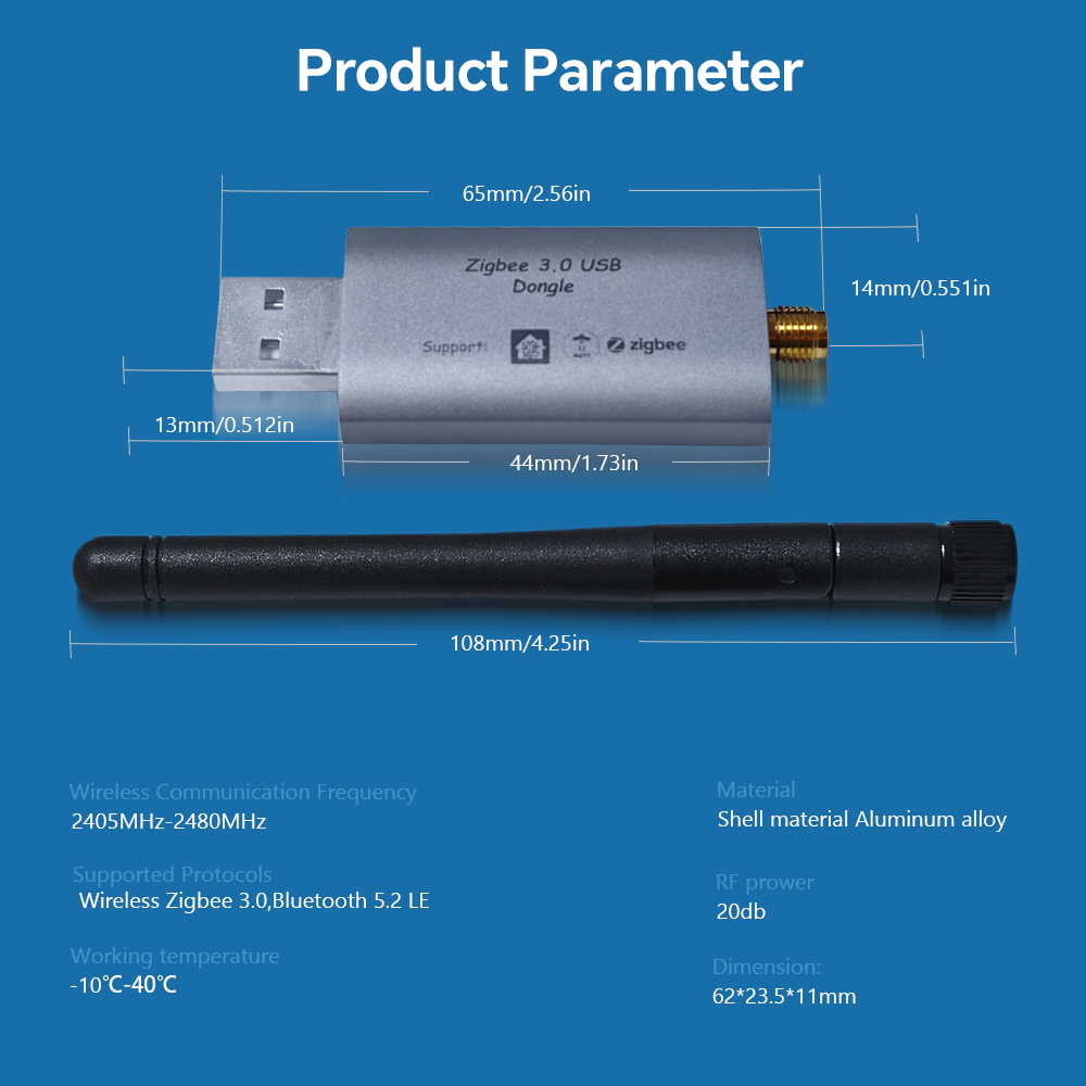 2026 Dongle Zigbee 3.0 Baru -  - Zigbee Coordinator Stick ulasan dan harga