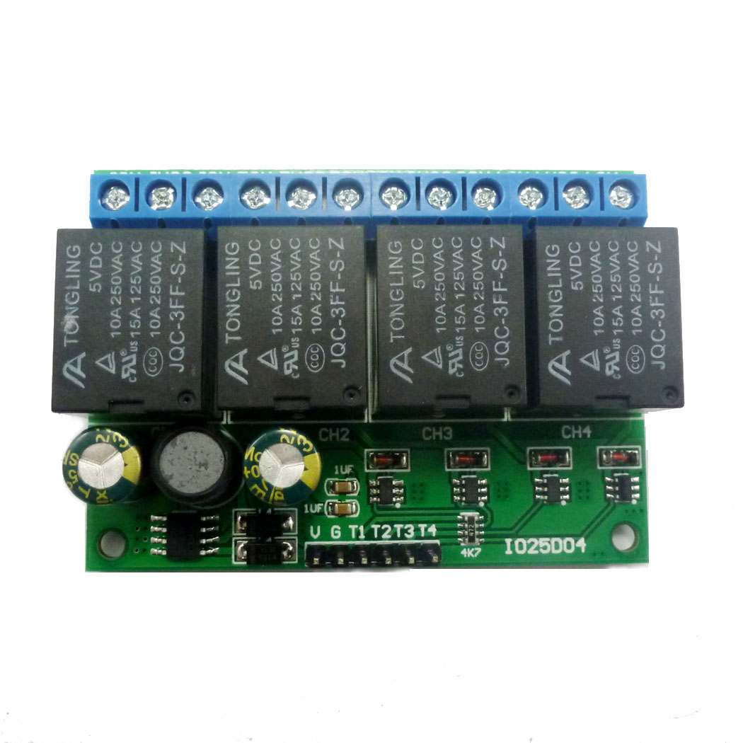 Modul Relay Flip-Flop Latch 4c - Shelly Relay Module ulasan dan harga